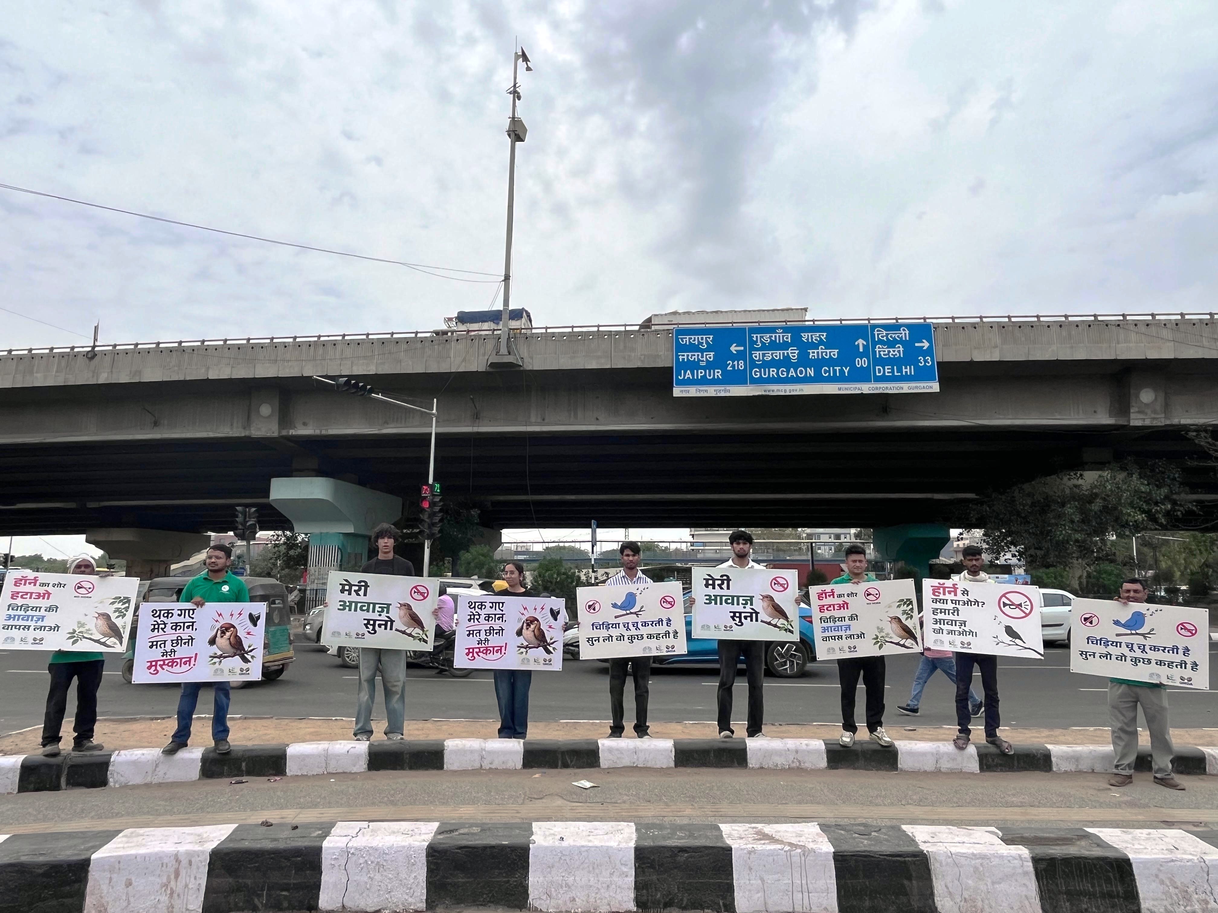 Anti-noise stickers pasted on vehicle bumpers